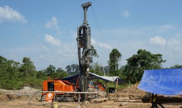 UK-made Dando shallow well drilling rig capable of drilling up to 140 meters